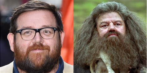 Harry Potter Hbo Remake Hagrid Nick Frost Casting Perfect Op Ed