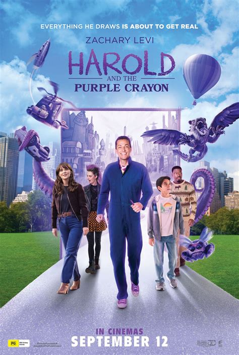 Harold Purple Crayon 2024 Cast Characters