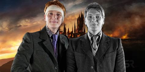 Harry Potter Fred Weasley Death Movie Book Changes Bad
