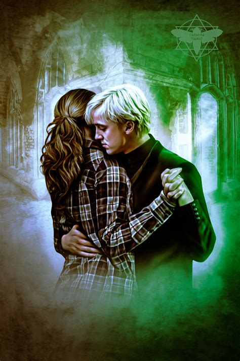 Harry Potter Draco Malfoy Hermione Granger Fan Shipping Tom Felton Reaction