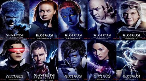 X Men Apocalypse Movie Cast Character Guide