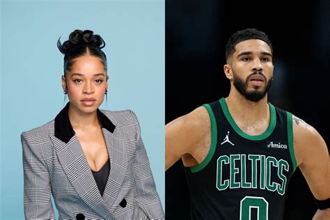 Jayson Tatum Ella Mai Ella Mai Jayson Tatum Fuel Romance Rumors Twitter Reacts The