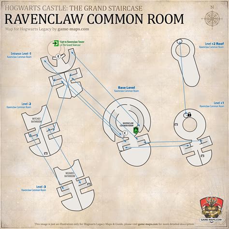 Hogwarts Legacy Common Room Locations