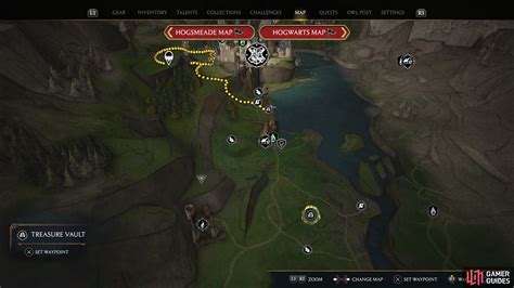 Hogwarts Legacy Treasure Vault Locations Region