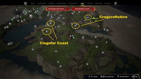 Hogwarts Legacy Hidden Field Pages Highlands