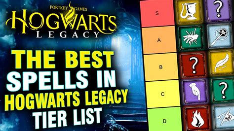 Hogwarts Legacy Best Spells Tier List
