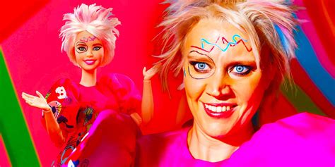Weird Barbie Doll Mattel Movie Miss Point Character