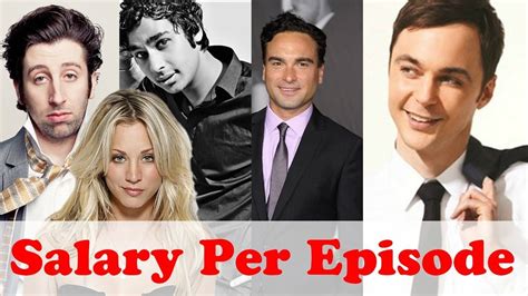 Big Bang Theory Cast Salary First Final Season