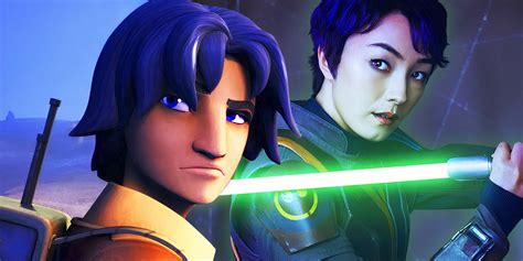 Ezra Bridger Sabine Parallel Ahsoka