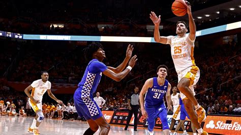 Ky Vs Tennessee Basketball Score