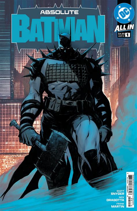 Absolute Batman Bane Size Comic Cover