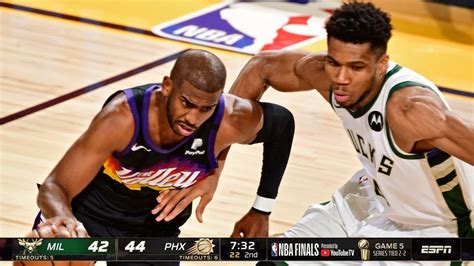 Milwaukee Bucks Vs Phoenix Suns