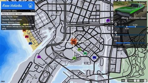 Gta Online Secret Car Vehicles Locations Free Map