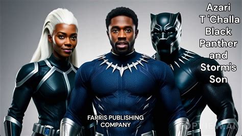 Aliens Vs Avengers Black Panther Son Azari Tchalla Storm