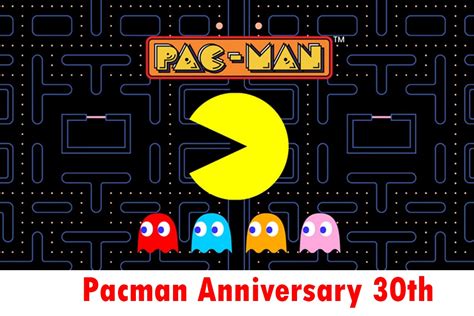 Pacman Thirtieth Anniversary Playable Google Doodles