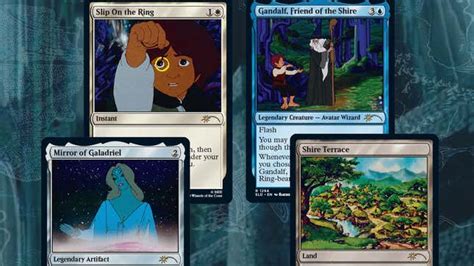 Magic Gathering Secret Lair Lotr Universes Within Op Ed