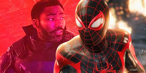 Spider Man Across Spider Verse Donald Glover Cameo Original
