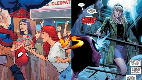 Spiderman Gwen Stacy Mary Jane Better