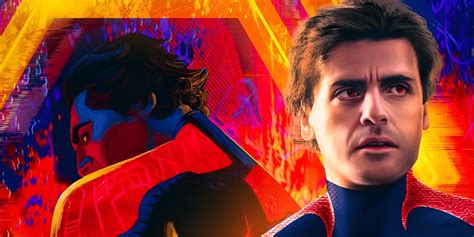 Spider Man 2099 Oscar Isaac Live Action Spider Verse Movie Art