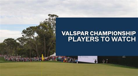 Valspar Golf Valspar Championship A Golfer S Paradise Unveiled