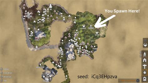 Valheim Map World Generator Seed Entire Map Display