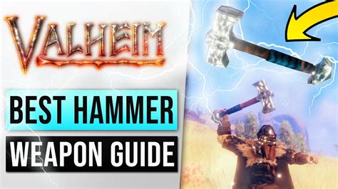 Valheim Craft Frostner Hammer Weapon Guide