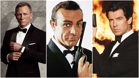 James Bond Movies 007 Actors Ages How Old
