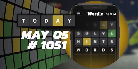Todays Wordle Answer Hints 1051 May 5 2024