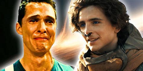 Interstellar Reunion Image Matthew Mcconaughey Timothee Chalamet