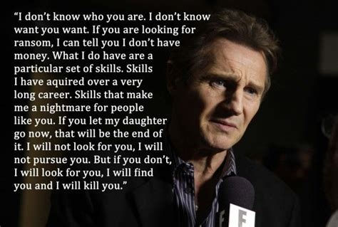 Taken Movie Memorable Quotes