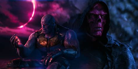 Avengers Infinity War Thanos Stones Red Skull Rejected