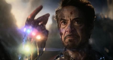 Avengers Endgame Iron Man Snap Noone Else Reason