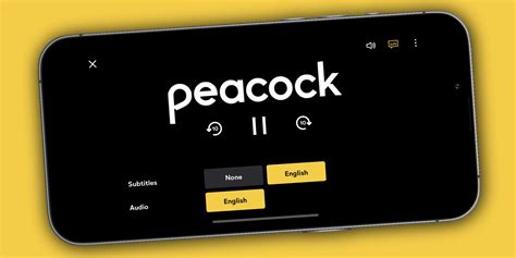 Peacock How Turn Subtitles On Off