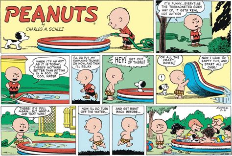 Peanuts Comics Nostalgia List