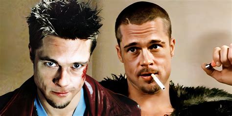 Fight Club Movie Tyler Durden Shaved Head Reason