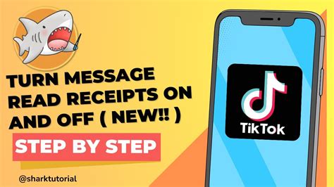 Turn Tiktok Message Read Receipts On Off How