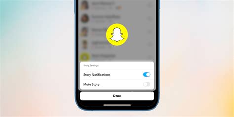 Turn Off Snapchat Story Notifications For Specific User How