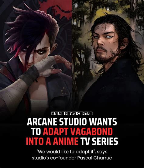 Arcane Netflix Anime Vagabond Pitch