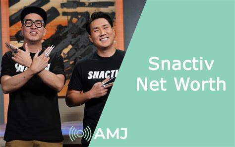 Snactiv Net Worth Shark Tank Company