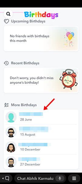 Snapchat Friends Birthdays Find How Where
