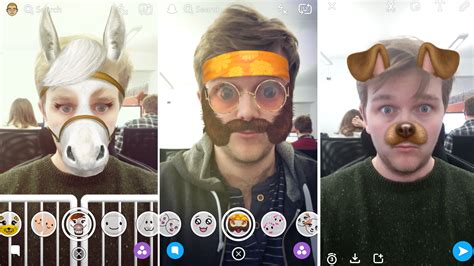 Snapchat How Search Filters Lenses
