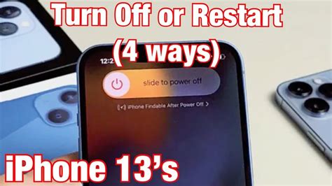 Iphone 13 Power Off Force Restart How