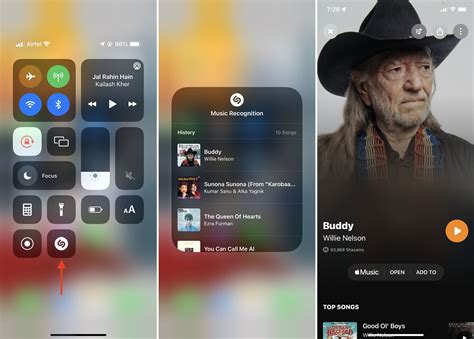 Iphone View Shazam Song History How