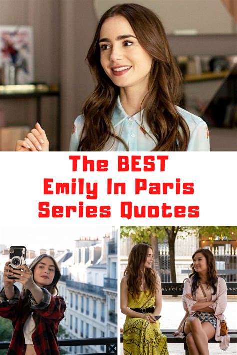 Netflix Emily Paris Best Quotes Love Career