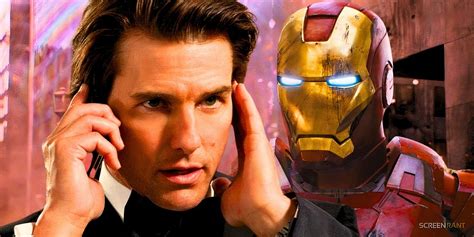 Evil Iron Man Mcu Return Tom Cruise