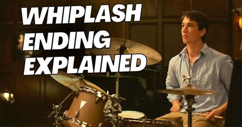 Whiplash Ending Explained