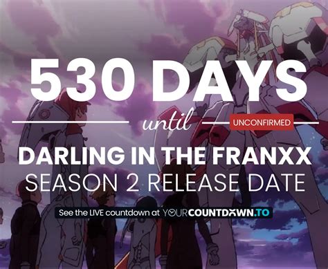 Darling Franxx Season 2 Release Date Story