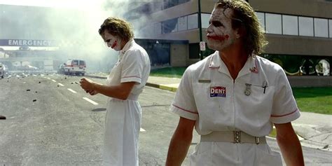 Dark Knight Heath Ledger Joker Hospital Explosion Explained