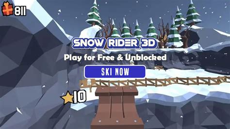 Snow Rider 3d Unblocked