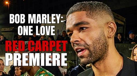 Bob Marley One Love Cast Family Red Carpet Interview